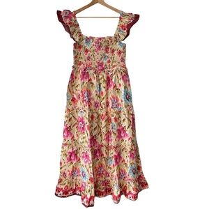 House Of Harlow 1960 Zoey Khaki Maxi Dress